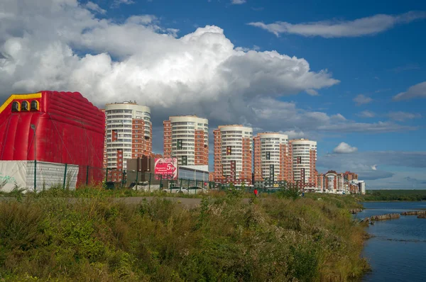 Alto Río Angara Ciudad Irkutsk —  Fotos de Stock