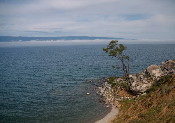 Pagi Selat Laut Kecil Danau Baikal — Stok Foto
