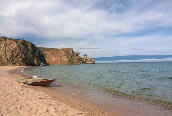 Pantai Olkhon Island Danau Baikal — Stok Foto