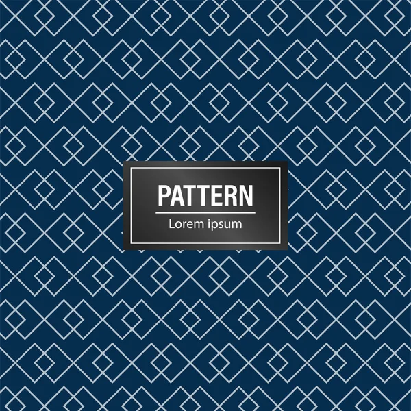 Geometrische Muster Hintergrund. minimaler und moderner blauer Hintergrund — Stockvektor
