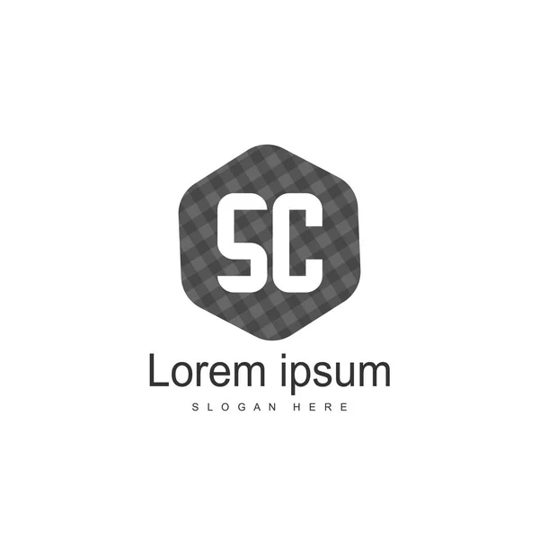 Betű Logó Sablon Eredeti Levél Logo Tervezés — Stock Vector