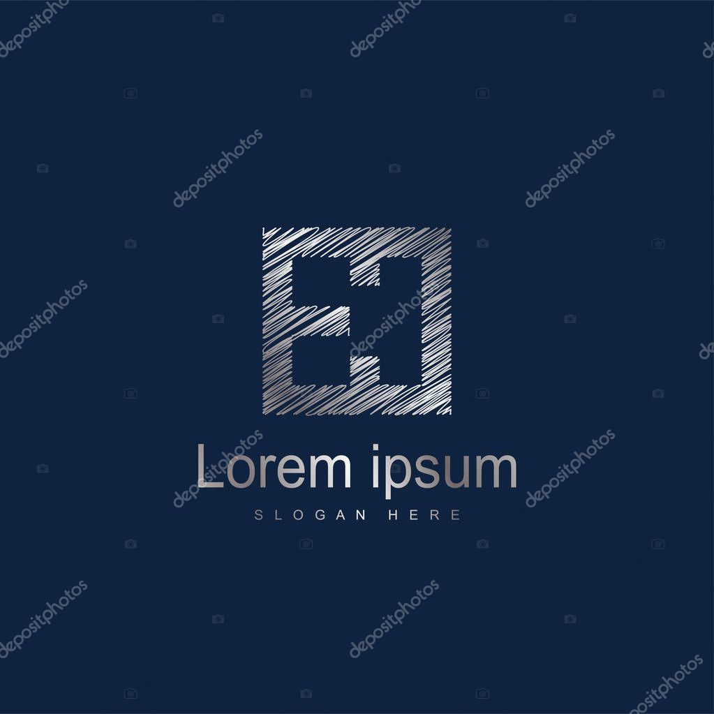 Initial Letter EC Logo Template Vector Design