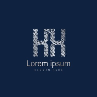İlk harf Kx Logo vektör tasarım şablonu. Soyut mektup logo tasarımı