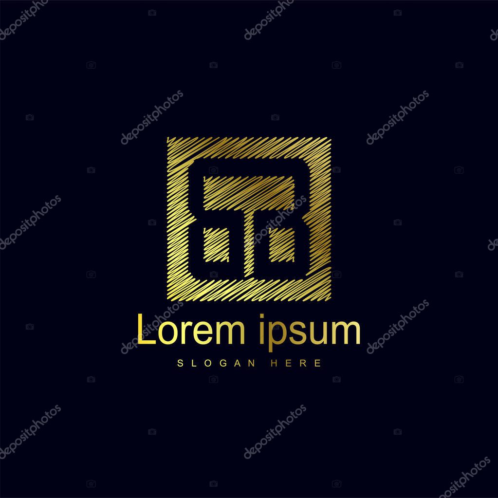 Initial Letter BB Logo Template Vector Design