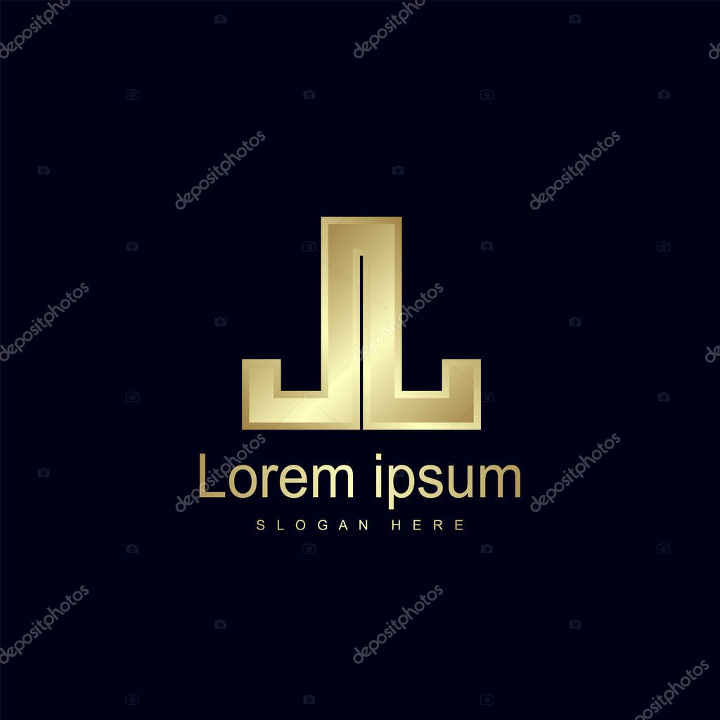 Initial Letter JJ Logo Template Vector Design