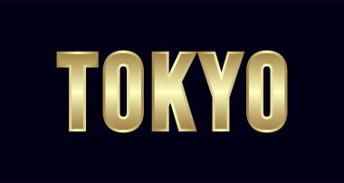 Tokyo şehir Tipografi vektör tasarımı. Selamlar T-shirt, poster, kartı ve daha fazlası için