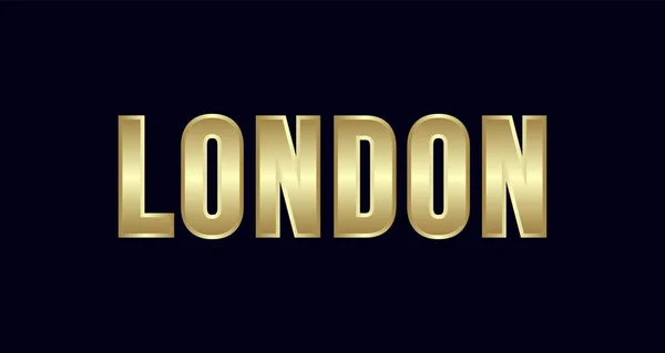 London City Typography Vector Design Inglés Saludos Para Camiseta Póster — Archivo Imágenes Vectoriales