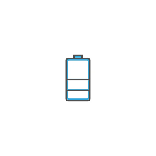 Design de ícone de bateria. Ilustração essencial do vetor ícone — Vetor de Stock