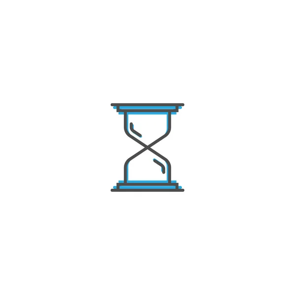 Hourglass icon design. Essential icon vector illustration — Stock Vector