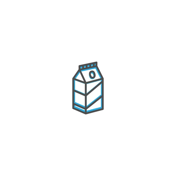 Design de ícone de leite. Ilustração do vetor ícone da gastronomia —  Vetores de Stock