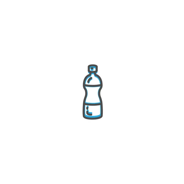 Design icona dell'acqua. Illustrazione vettoriale icona gastronomica — Vettoriale Stock