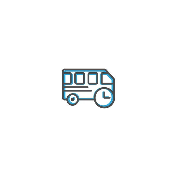 Bus icon design. Transportation icon vector design — Stock Vector