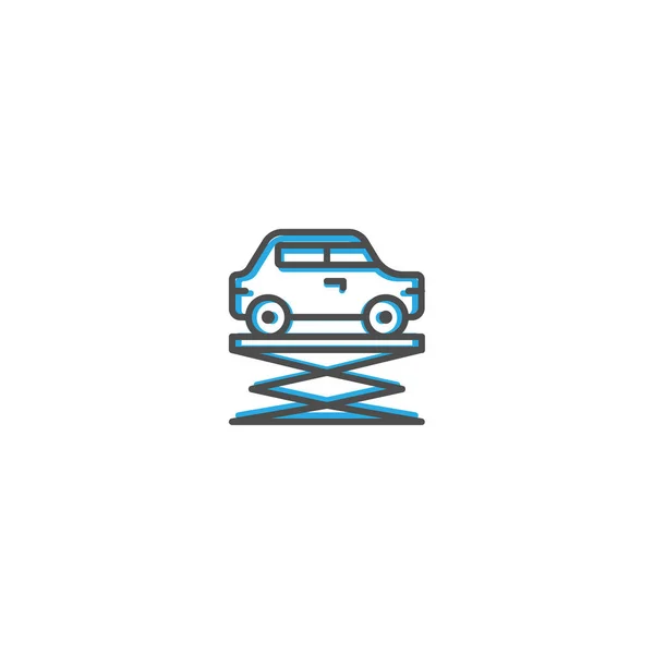 Lifter icon design. Transportation icon vector design — Stock Vector