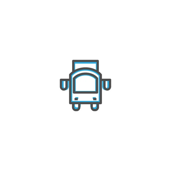 Vrachtwagen pictogram ontwerp. Vervoer pictogram vector design — Stockvector