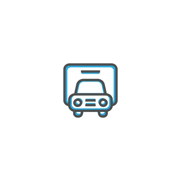 Diseño de icono de camión. Icono de transporte vector de diseño — Vector de stock