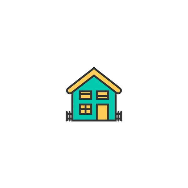 House icon design. Essential icon vector design — Stock Vector