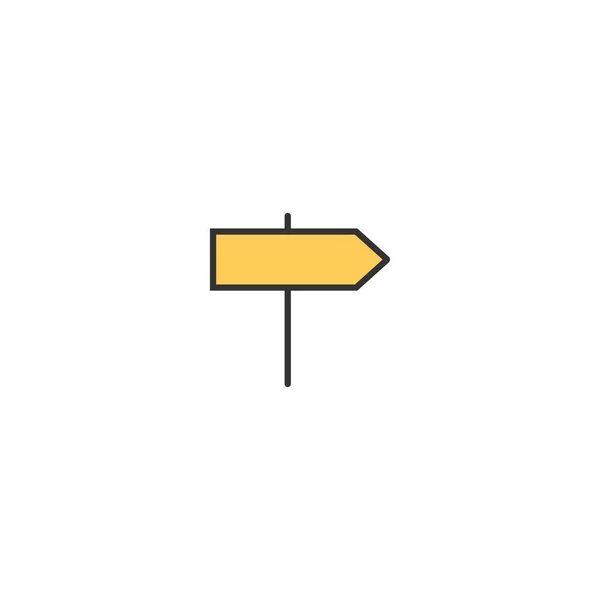Zeichen-Symbol-Design. Wesentliches Icon-Vektor-Design — Stockvektor