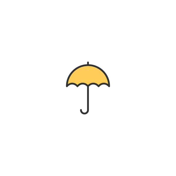 Umbrella icon design. Essential icon vector design — Stock Vector