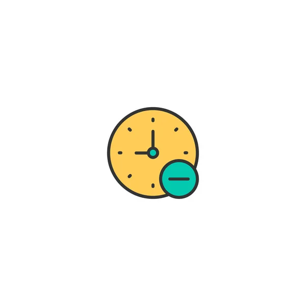 Diseño del icono del cronómetro. Diseño del vector icono de interacción — Archivo Imágenes Vectoriales