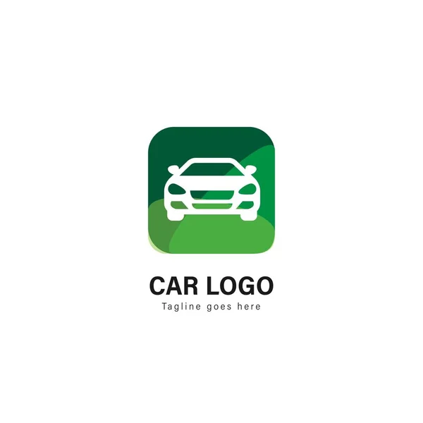 Auto-Logo-Vorlage-Design. Auto-Logo mit modernem Rahmenvektordesign — Stockvektor