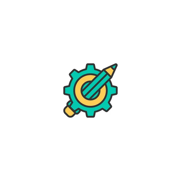 Project management icon vector design — Stockvector