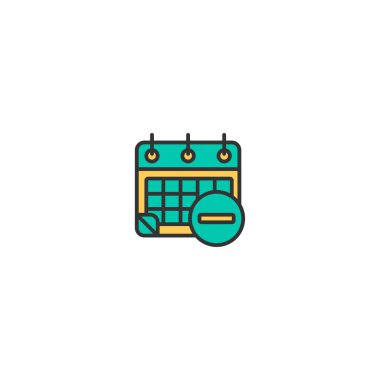 Modern ve minimalist simgesi tasarım. Yönetim simge vektör tasarımı