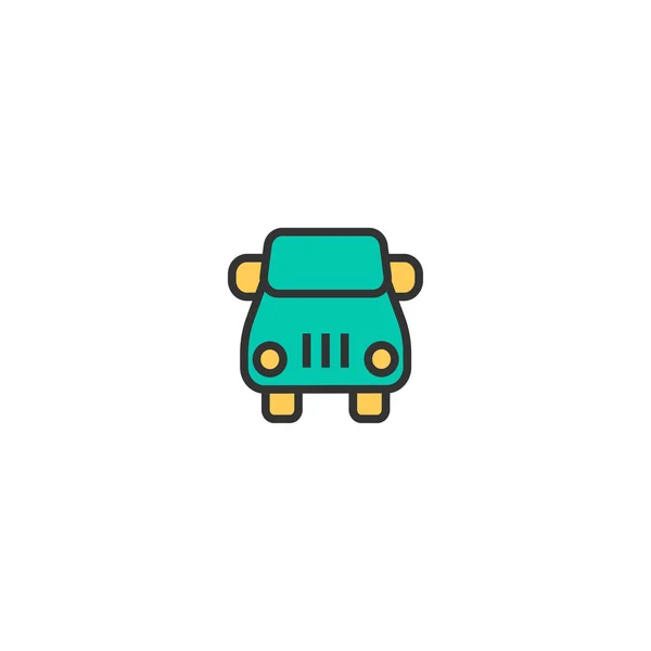 Diseño de icono de coche. Icono de transporte vector de diseño — Vector de stock