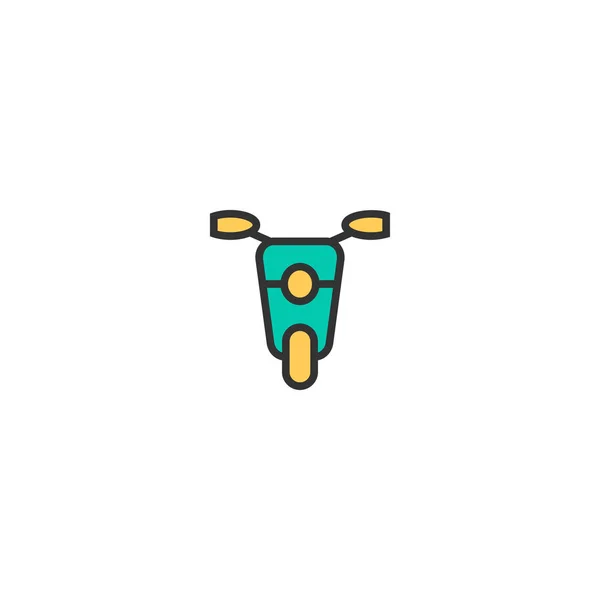Motorbike icon design. Transportation icon vector design — Stock Vector