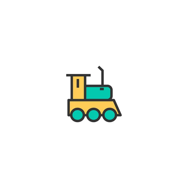 Pociąg ikona designu. Transport projekt wektor — Wektor stockowy