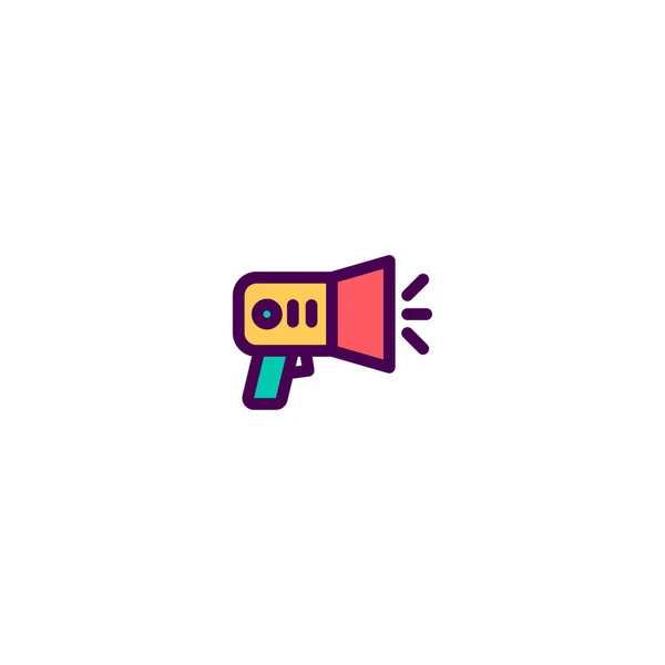Diseño de icono de anuncio. diseño del vector icono de comercio electrónico — Vector de stock