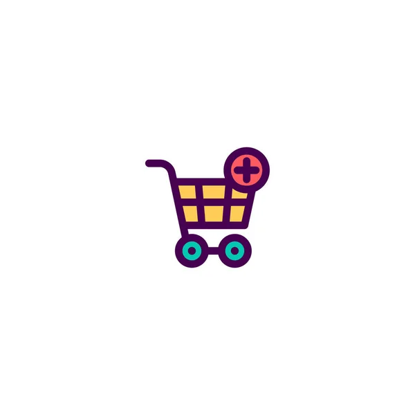 Cart icon design. e-commerce icon vector design — Stock Vector