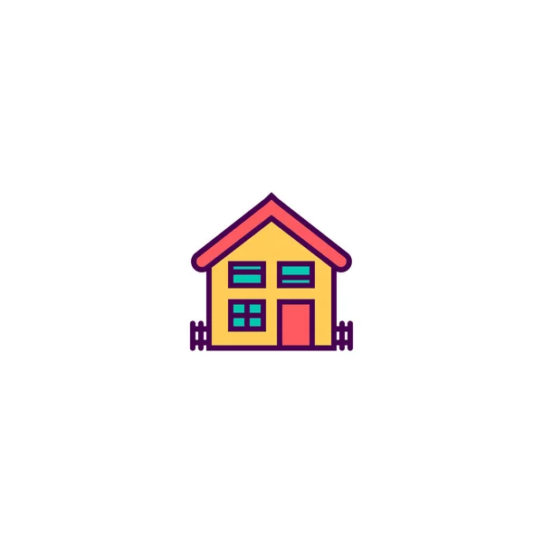 House icon design. Essential icon vector design — Stock Vector