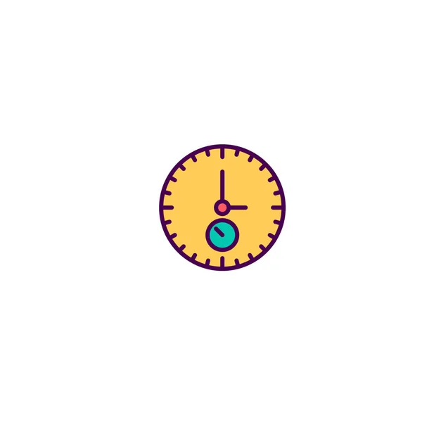 Diseño del icono del cronómetro. Icono esencial diseño de vectores — Vector de stock