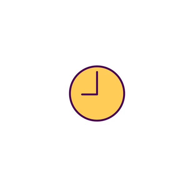 Diseño de iconos de tiempo. Icono esencial diseño de vectores — Vector de stock