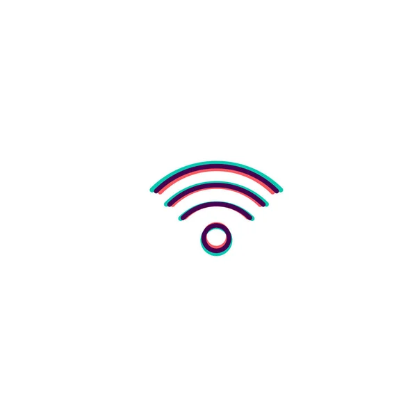 Wifi icon design. Essential icon vector design — Stock Vector