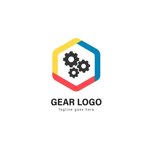 Automotive logo template design. Automotive logo with modern frame vector design