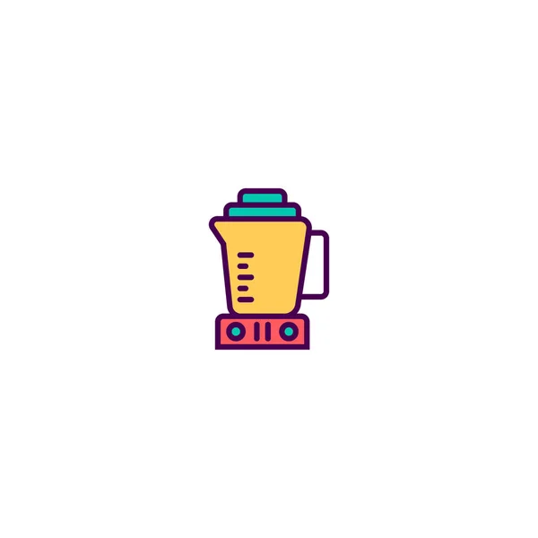 Mixer pictogram ontwerp. Gastronomie pictogram vector design — Stockvector