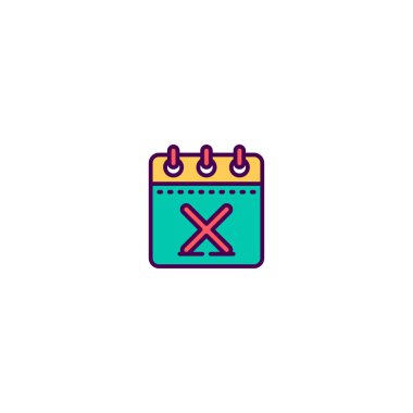 Modern ve minimalist simgesi tasarım. Yönetim simge vektör tasarımı