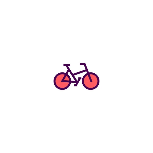 Fiets pictogram ontwerp. Vervoer pictogram vector design — Stockvector