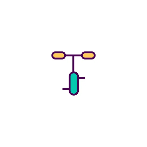 Fiets pictogram ontwerp. Vervoer pictogram vector design — Stockvector