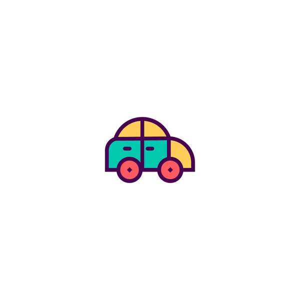 Diseño de icono de coche. Icono de transporte vector de diseño — Vector de stock