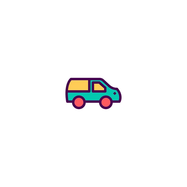 Auto pictogram ontwerp. Vervoer pictogram vector design — Stockvector