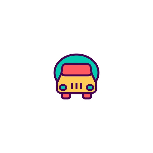 Diseño de icono de camión. Icono de transporte vector de diseño — Archivo Imágenes Vectoriales