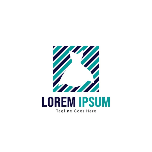 Boutique logo template design. minimalist Boutique logo with modern frame