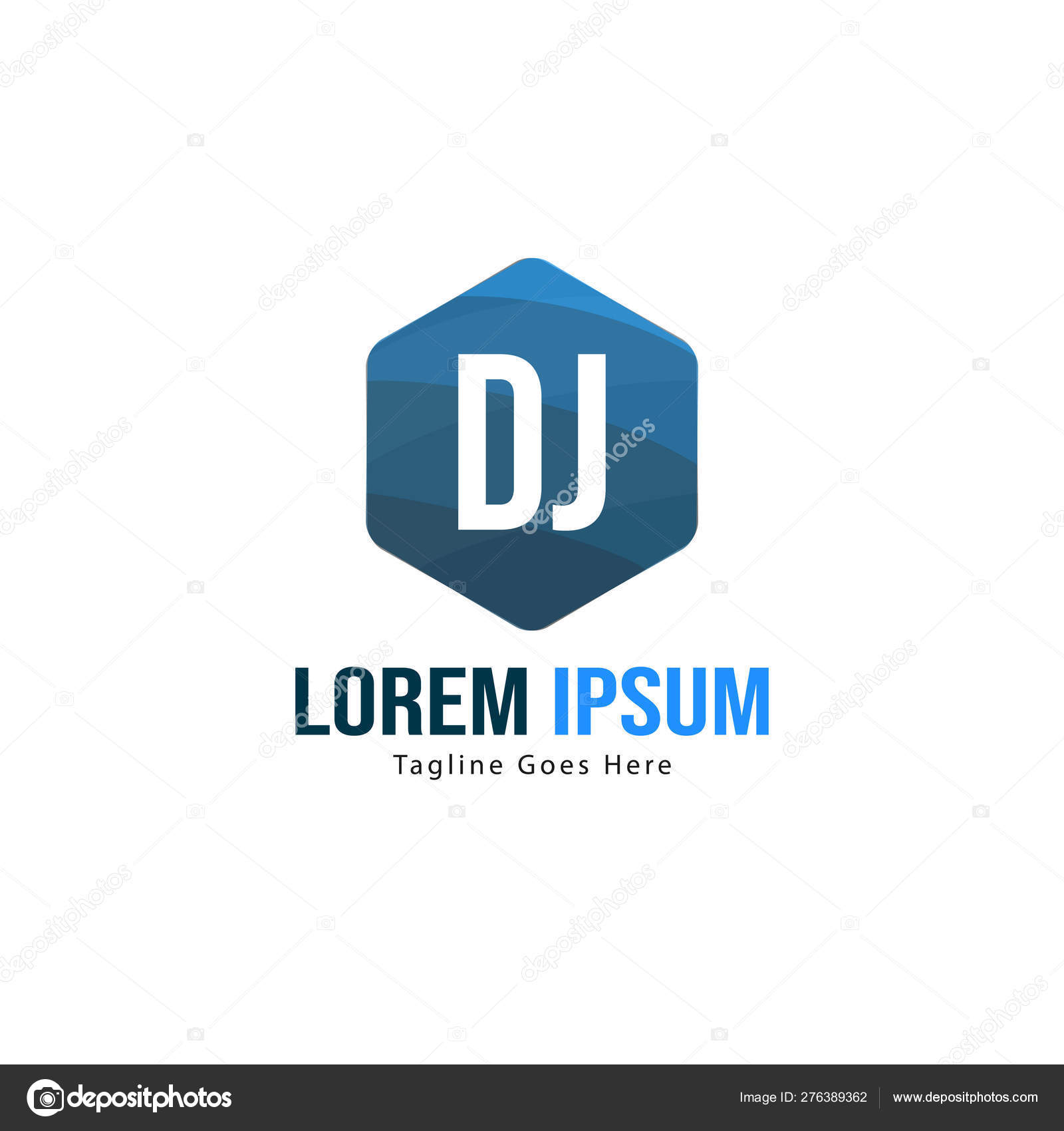 Dj Letter Logo Design Creative Modern Dj Letters Icon Illustration Vector Image By C Mohammad Em1414 Gmail Com Vector Stock 276389362