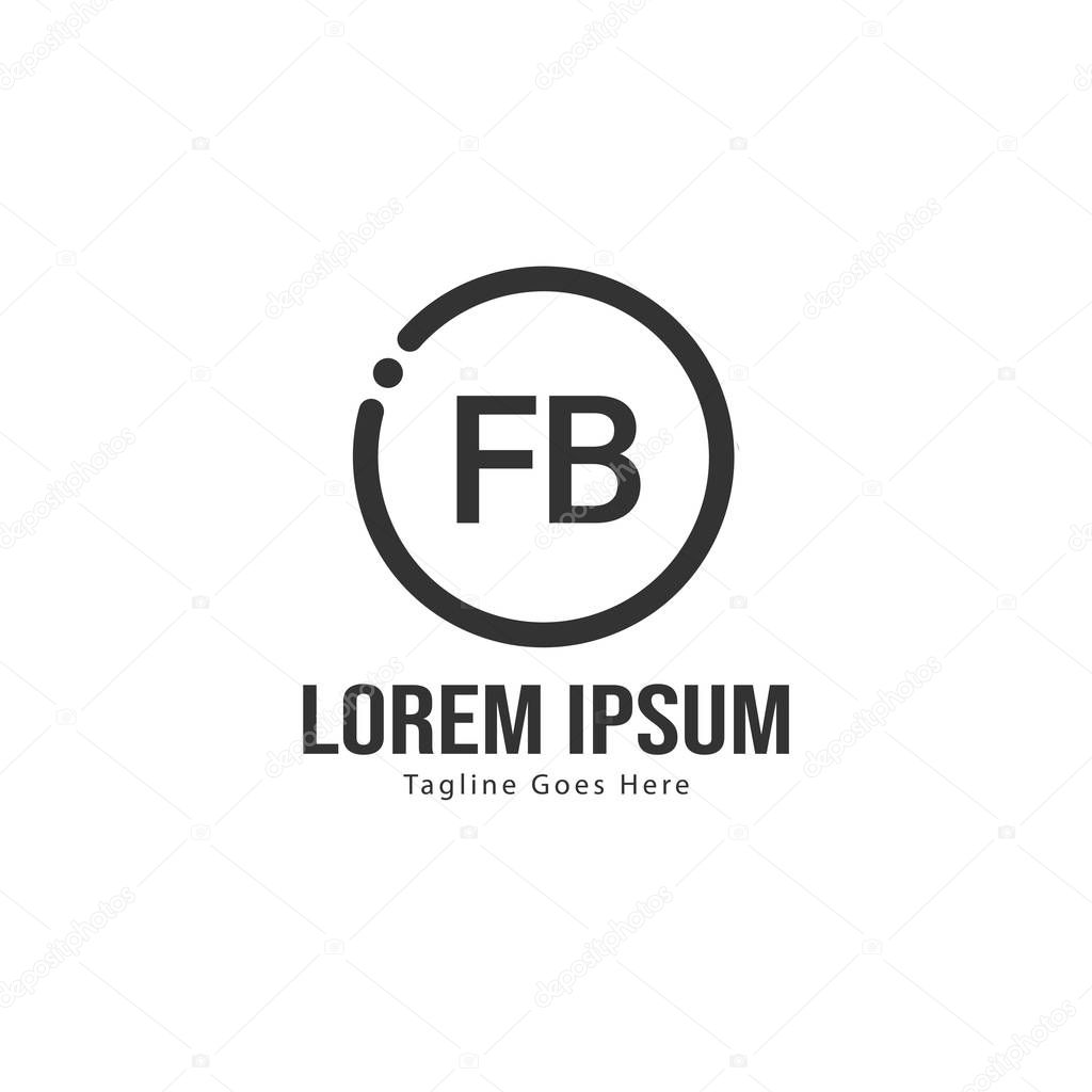 Initial Fb Logo Template With Modern Frame Minimalist Fb Letter Logo Vector Illustration Larastock Initial Fb Logo Template With Modern Frame Minimalist Fb Letter Logo Vector Illustration Larastock