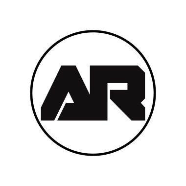 AR Harfi Logo Tasarımı Basit Biçimli