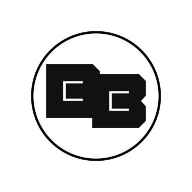 BB Harf Logo Tasarımı Basit Biçimli
