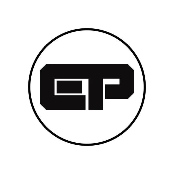 Projekt Logo Prostym Stylem — Wektor stockowy