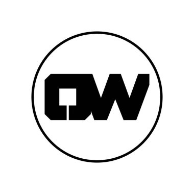 OW Harf Logo Tasarımı Basit Biçimli